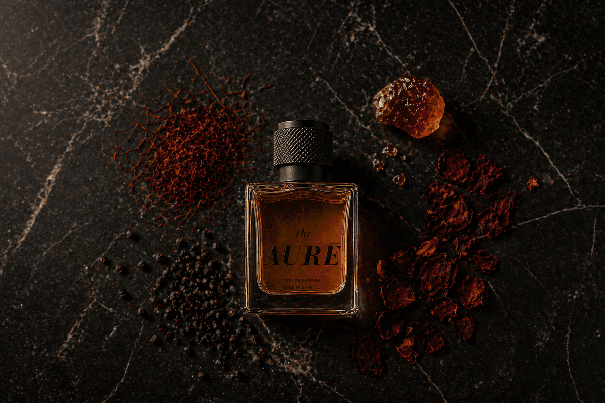 AURĒ Gravity — luxury perfume gift
