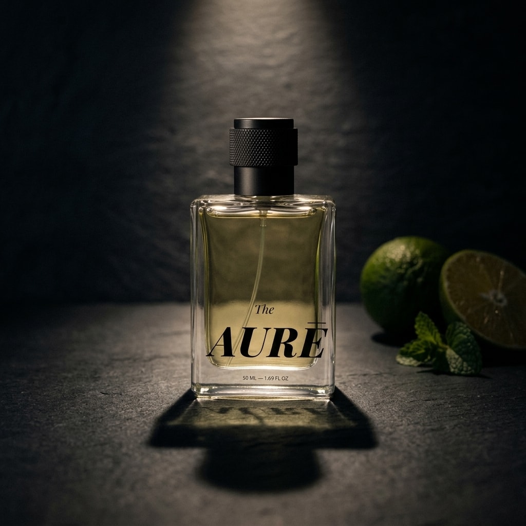 AURĒ Gravity 42% perfume oil concentration extrait de parfum made in Surat, India — view 4