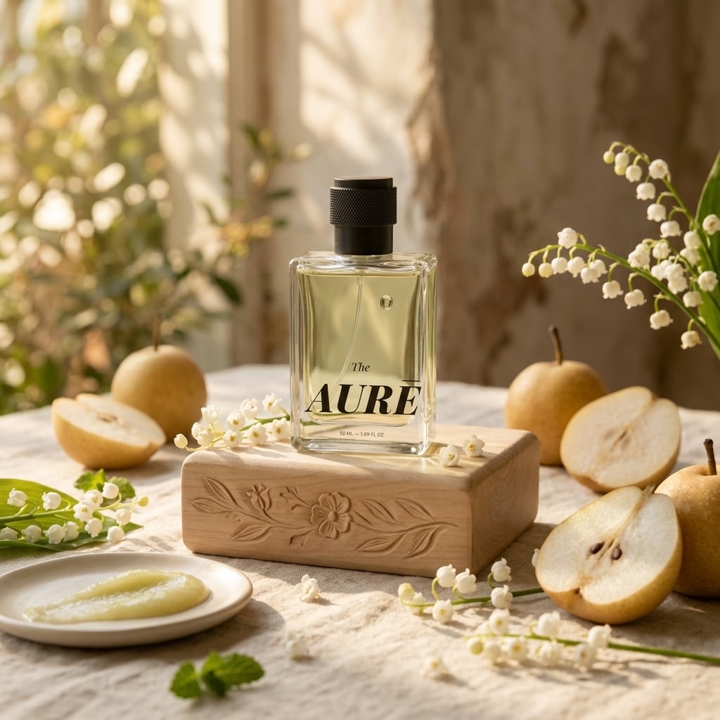 AURĒ Bloom 42% perfume oil concentration extrait de parfum made in Surat, India — view 3