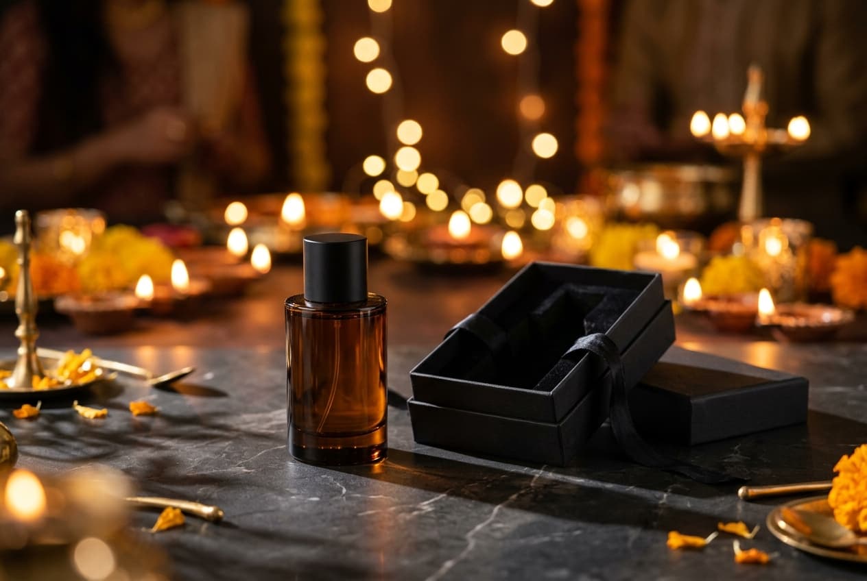 Diwali perfume gift guide — AURĒ 42% extrait de parfum, festive gifting India